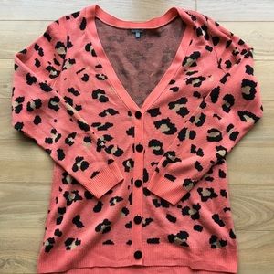 Leopard Print Cardigan